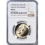 20 złotych 1975, Rok kobiet, menniczy