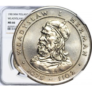 50 złotych 1981, Władysław Herman, mennicze