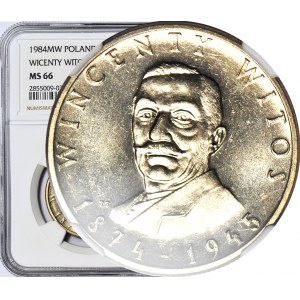 100 złotych 1984, Wincenty Witos, mennicze