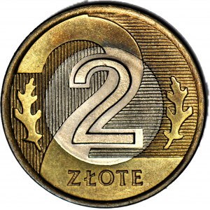 2 gold 1995, mint