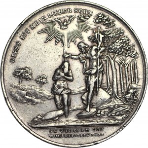 Austria, Religious medal, 39mm silver.