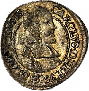 Austria, Olomouc, Charles II of Liechtenstein, 3 krajcars 1670, small head