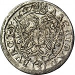 Austria, Ferdinando II, 3 krajcars 1627, denominazione sotto lo stemma, Vienna, bella