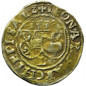 Austria, Archbishop of Salzburg, Leonard von Keutschach, 1 Batzen (4 Krajcars) 1516