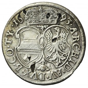 Austria, Leopold I., 6 krajcarów 1693, Hall