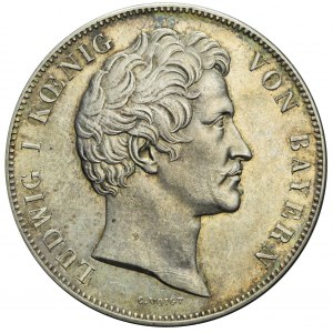 Germany, Bavaria, Ludwig I, 2 thalers 1839, Munich