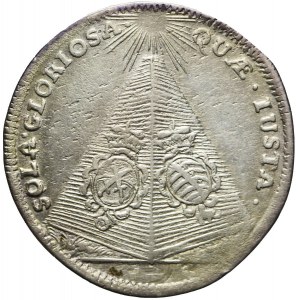 Allemagne, Saxe, Johan Georg IV, 2 pennies 1694 IK, Dresde, posthume