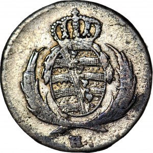 RR-, Allemagne, Saxe, Frédéric Auguste Ier, 1/48 Thaler 1801/1811, beau poinçon de date