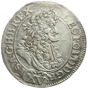 Węgry, Leopold I, 15 krajcarów 1691 KB, Kremnica