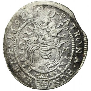 Węgry, Leopold I, 3 krajcary 1695 CM, Koszyce