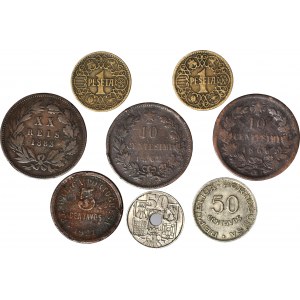 Portugal , Spain, Italy, set of 8 pcs.