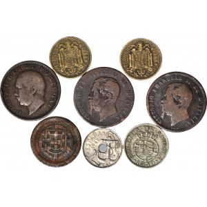 Portugal , Spain, Italy, set of 8 pcs.
