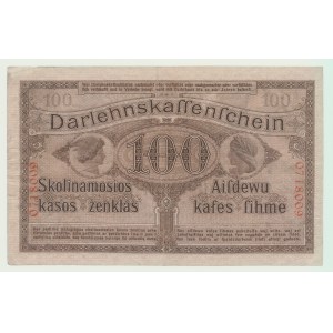 Kowno, 100 marek 1918