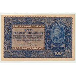 100 marek polskich 1919, IE Serja O, Nr