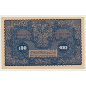 100 marek polskich 1919, IE Serja O, Nr