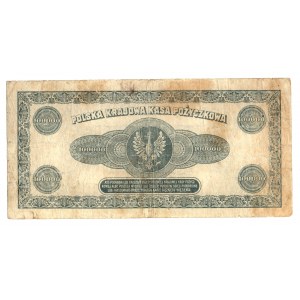 100.000 marek polskich 1923, ser. A 1234 (cztery kolejne cyfry)
