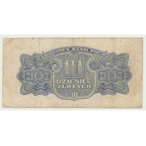 10 złotych 1944 ...owym, ser. AK