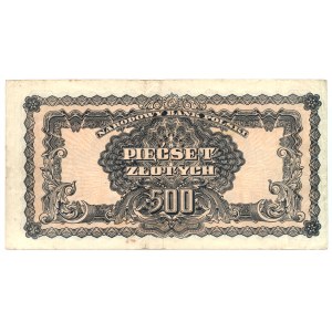 500 złotych 1944, ...owe - ser. PC, rzadka seria
