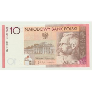 10 złotych 2008, Józef Piłsudski