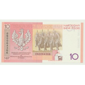 10 złotych 2008, Józef Piłsudski