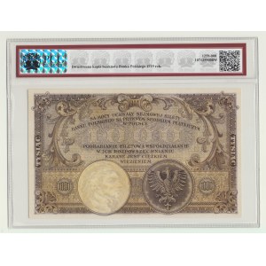 1000 złotych 1919 Kościuszko, prywatna kopia 2023