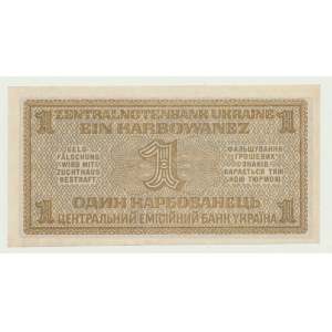 Ukraina, 1 karbowaniec 1942