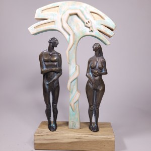 Robert Dyrcz, Adam And Eve (bronze, edition 2/9)