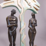 Robert Dyrcz, Adam And Eve (bronze, edition 2/9)