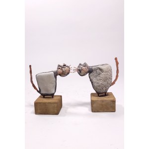 Jacek Drzymała, Stone Cats - couple (small)