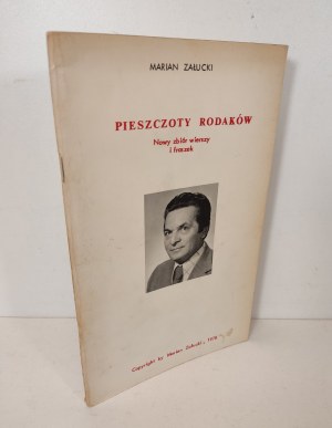 ZAŁUCKI Marian - PIESZCZOTY RODAKÓW. A new collection of poems and epigrams. DEDICATION BY THE AUTHOR