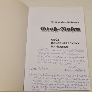 MOLDAWA Mieczyslaw - GROSS-ROSEN. CONCENTRATION CAMP IN SIELSIA DEDICATION