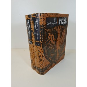 SZAJNOCHA Karol - JADWIGA I JAGIEŁŁO 1374-1413 T. I-IV en deux volumes. Série Klasycy Historiografii Polskiej