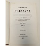 WEJNERT Aleksander - STARÉ ČASY VARŠAVY I.-VI. diel Reprint
