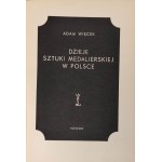 WIECEK Adam - DZIEJE SZTUKI MEDALIERSKI W POLSCE Wydanie 1