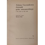 ADAMA CZERNIAKOWA DZIENNIK GETTA WARSZAWSKIEGO 6 IX 1939-23 VII 1942 Wydanie 1