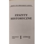 ZESZYT 126 - ZESZYTY HISTORYCZNE Biblioteka Kultury Tom 505 Paryż 1998