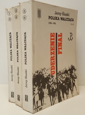 ŚLASKI Jerzy - POLSKA WALCZĄCA Band I-VI in 3wol. Ausgabe 1