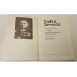 STEFAN ROWECKI Vzpomínky a autobiografické poznámky (1906-1939) Vydání 1