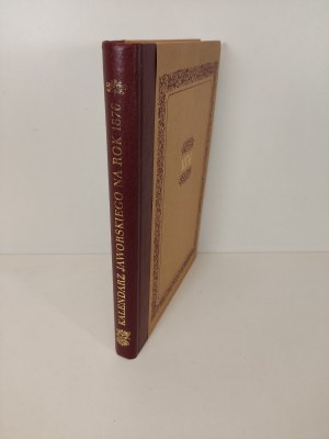 JAWORSKÝ KLENDÁŘ ILUSTROVANÝ PRO ROK 1876 Reprint