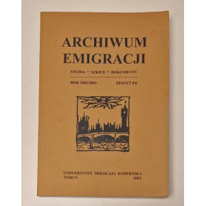 ARCHIV EMIGRAČNÍCH STUDIÍ NÁČRTKY DOKUMENTY