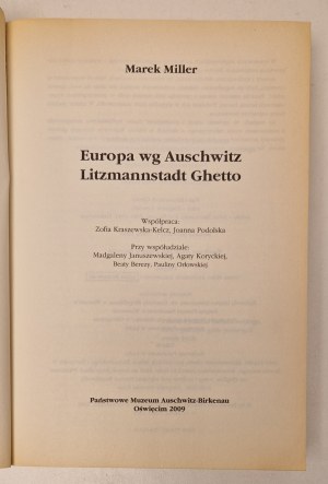 MILLER Marek - EUROPA AVEC AUSCHWITZ