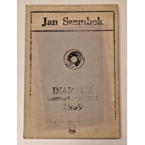 SZEMBEK Jan - DARIUSZ WRZESIEŃ-GRUDZIEŃ 1939 Wydanie 1