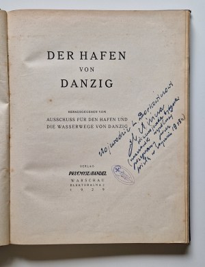 [GDAŃSK] DER HAFEN VON DANZIG PORT GDAŃSK Wyd. 1929