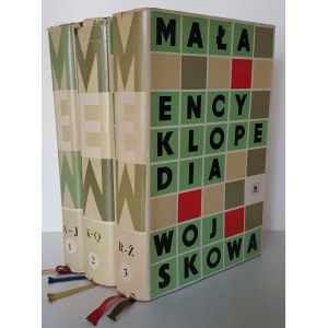 MAŁA ENCYKLOPEDIA WOJSKOWA Volume I-III Edizione 1