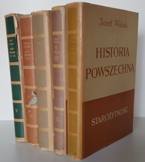 HISTORIA POWSZECHNA PWN zväzok I-V vydanie1