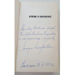 SZMAGLEWSKA Seweryna - NIEWINNI W NORYMBERDZE Wydanie 1 DEDIKATION des Autors