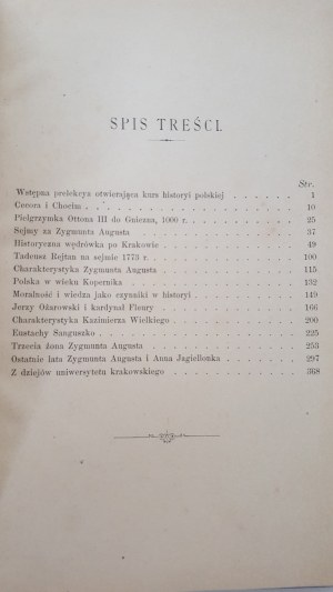 SZUJSKI Józef - DZIEŁA Serya II. - Svazek VI. POVÍDKY A DISERTACE.1886