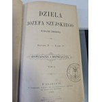 SZUJSKI Józef - DZIEŁA Serya II. - Svazek V. POVÍDKY A DISERTACE.1885