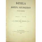 SZUJSKI Józef - DZIEŁA Serya I. - Zväzok VI. PRÓZOVÉ NOVELY. LITERATÚRA. 1888