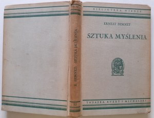 DIMNET Ernest - THE ART OF THINKING Bibljoteka Wiedzy Volume 22